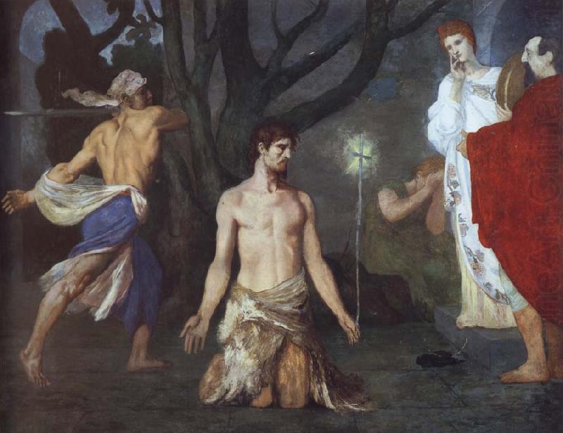 Pierre Puvis de Chavannes The Beheading of Saint John the Baptist china oil painting image